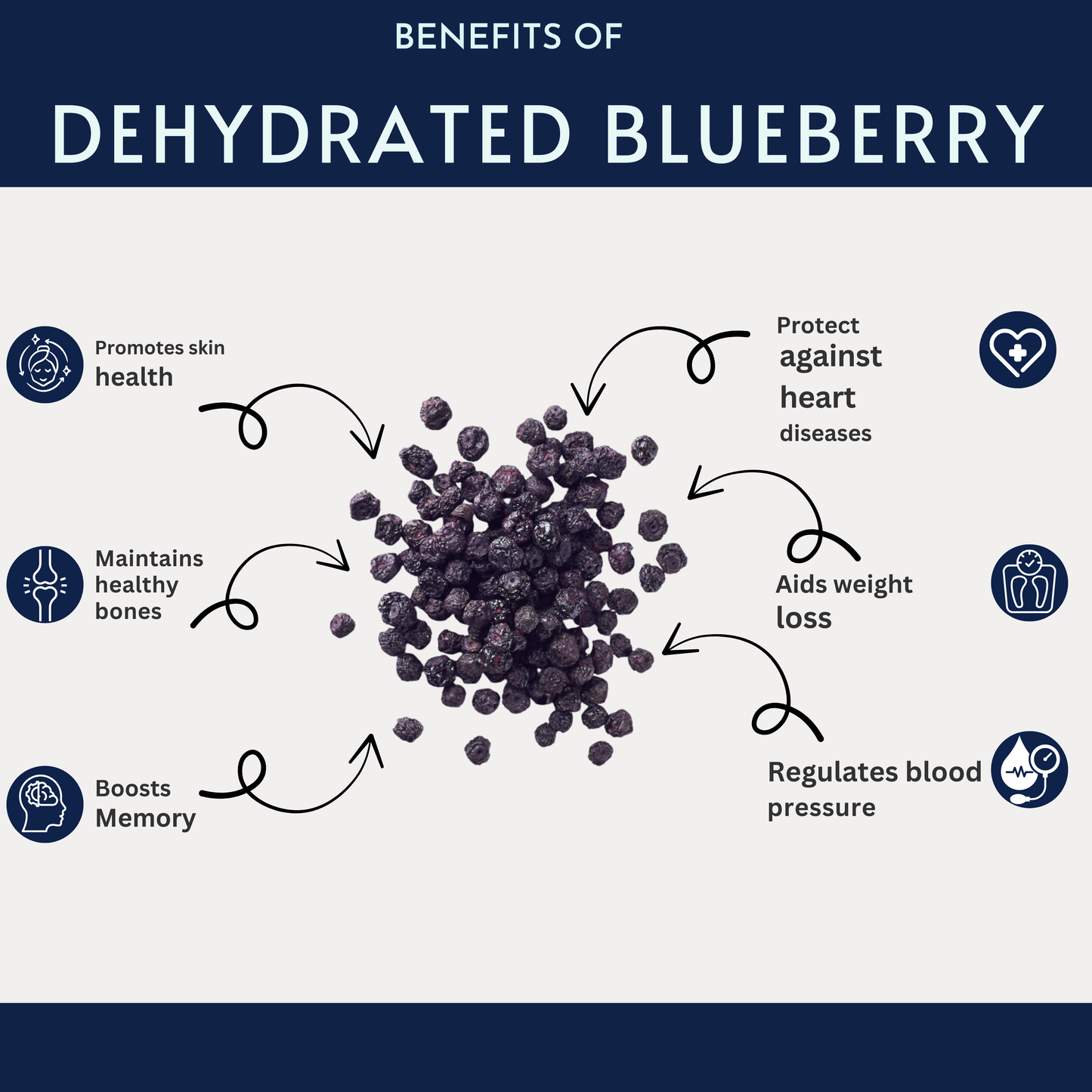 Dried Blueberries
