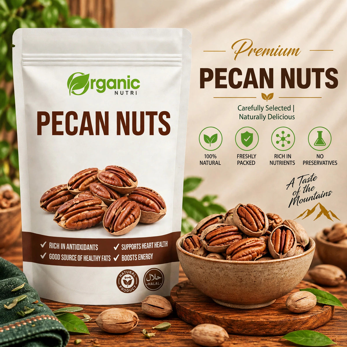 Premium Pecan Nuts