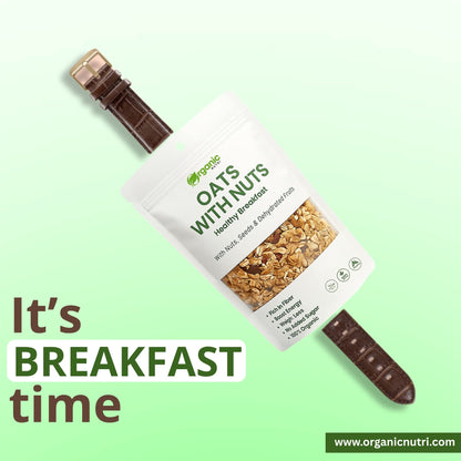 Oats with Nuts Healthy Breakfast