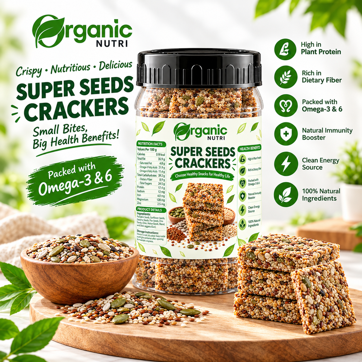 Super Seed Crackers
