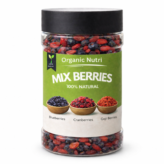 Mixed Berries (Cranberries, Blueberries,Goji Berries)