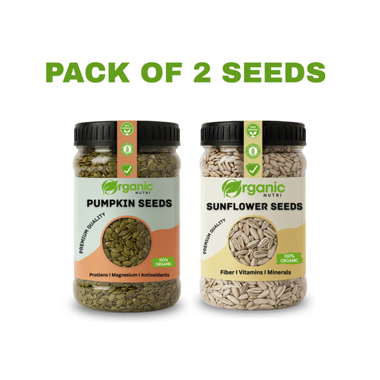 Pack of 2 Pumpkin and Sunflower Seeds