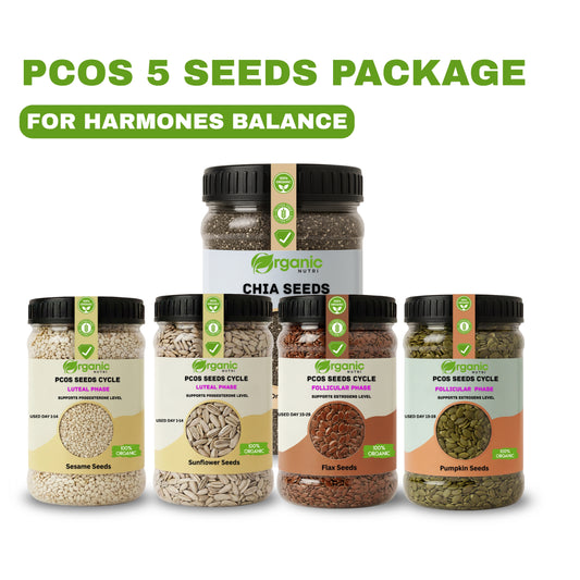 PCOS 5 SEEDS Cycling Harmon Balance