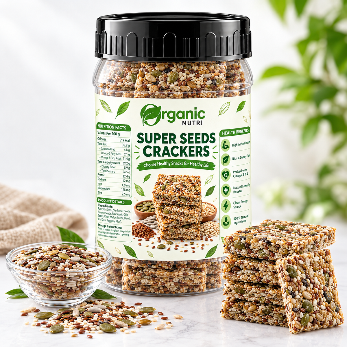 Super Seed Crackers